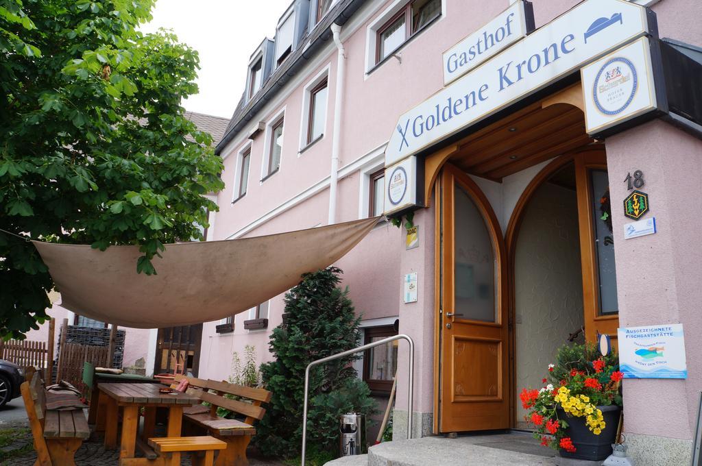 Gasthof Goldene Krone Selbitz Екстер'єр фото